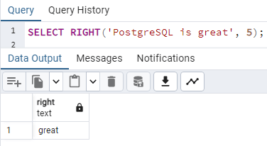 Substring from the end in PostgreSQL